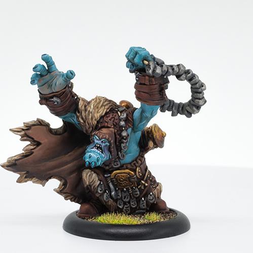 Hordes: (Trollbloods) Northkin Elder - Trollblood Command Attachment (resin)