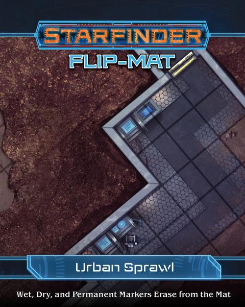 Starfinder RPG: Starfinder Flip-Mat - Urban Sprawl