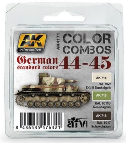 AK-Interactive: GERMAN STANDARD 44-45 COLOR COMBO SET