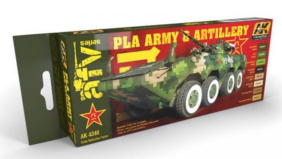 AK-Interactive: PLA ARMY & ARTILLERY SET