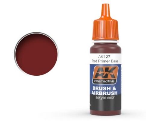 AK-Interactive: RED PRIMER BASE Acrylic Paint
