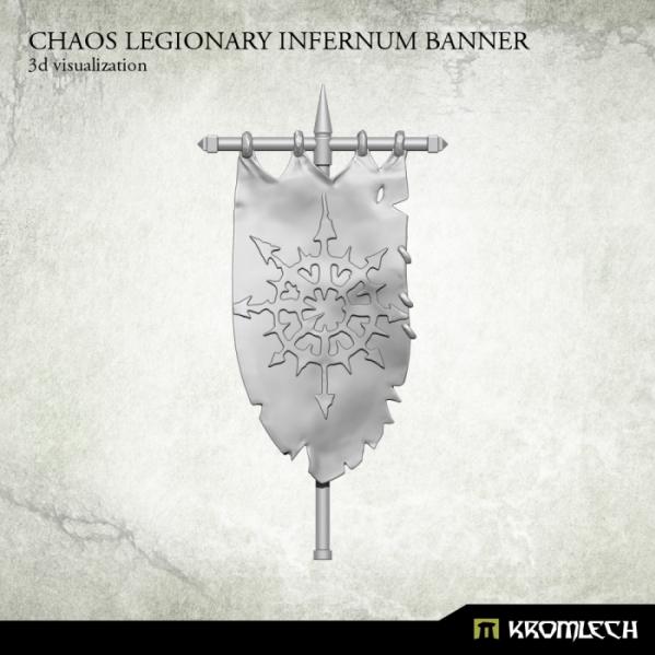 Conversion Bitz: Chaos Legionary Infernum Banner (1)