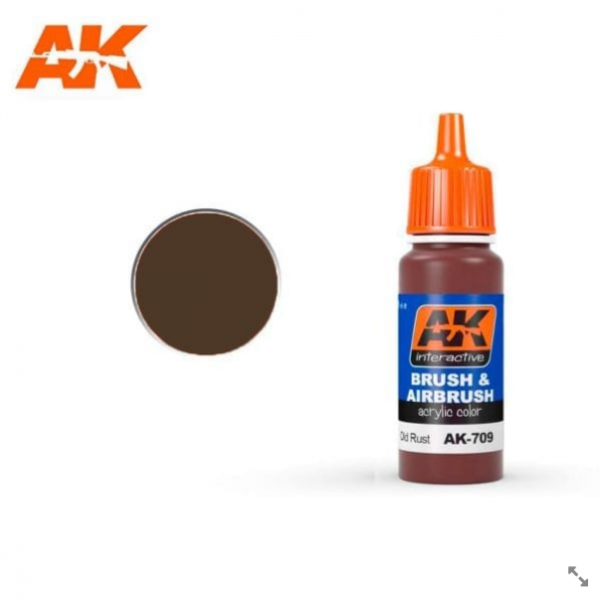 AK-Interactive: OLD RUST Acrylic Paint