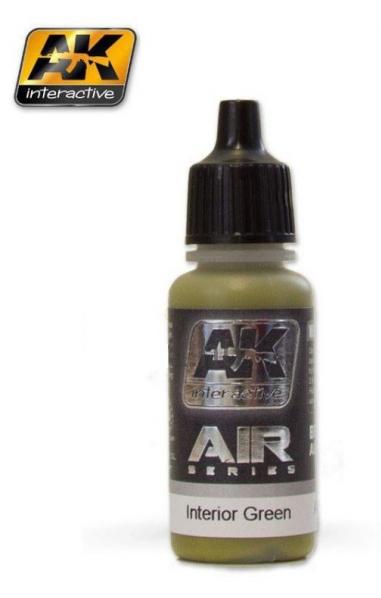 AK-Interactive: INTERIOR GREEN Acrylic Paint