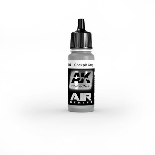 AK-Interactive: COCKPIT GREY Acrylic Paint