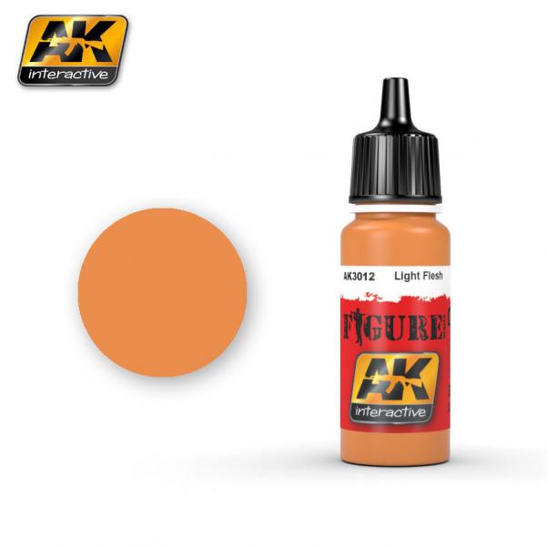 AK-Interactive: (Figure) LIGHT FLESH Acrylic Paint