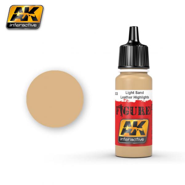 AK-Interactive: (Figure) LIGHT SAND / LEATHER HIGHLIGHTS Acrylic Paint