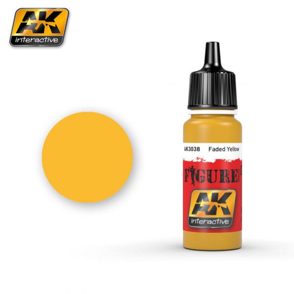 AK-Interactive: (Figure) FADED YELLOW Acrylic Paint