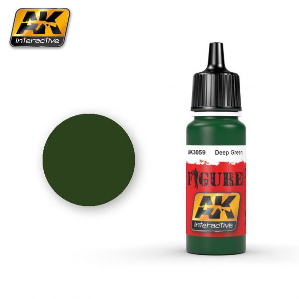 AK-Interactive: (Figure) DEEP GREEN Acrylic Paint