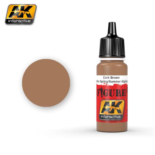 AK-Interactive: (Figure) CORK BROWN WAFFER SPRING / SUMMER HIGHLIGHT Acrylic Paint