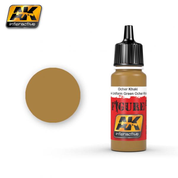 AK-Interactive: (Figure) OCHER KHAKI / M-44 UNIFORM GREEN OCHER KHAKI Acrylic Paint