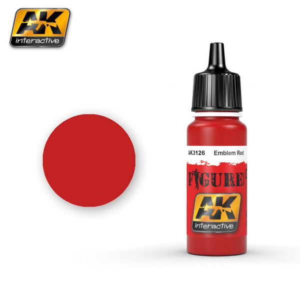 AK-Interactive: (Figure) EMBLEM RED Acrylic Paint