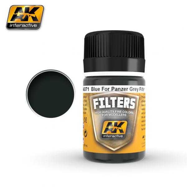 AK-Interactive: (Weathering) FILTER FOR PANZER GREY VEHICLES