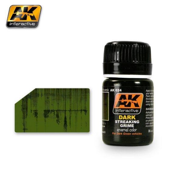 AK-Interactive: (Weathering) STREAKING GRIME FOR DARK VEHICLES