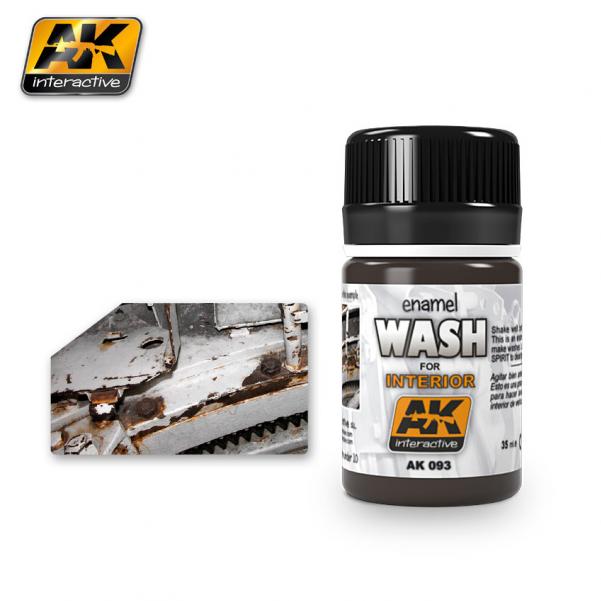 AK-Interactive: (Weathering) WASH FOR INTERIORS