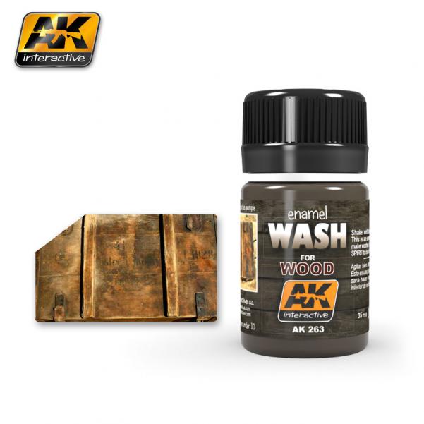 AK-Interactive: (Weathering) WASH FOR WOOD