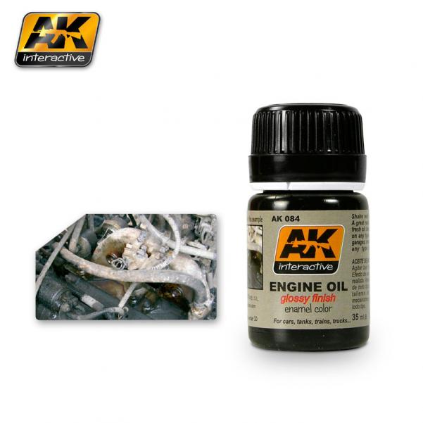 AK-Interactive: (Weathering) ENGINE OIL