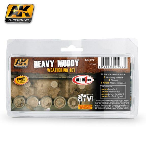 AK-Interactive: (Weathering) HEAVY MUDDY SET