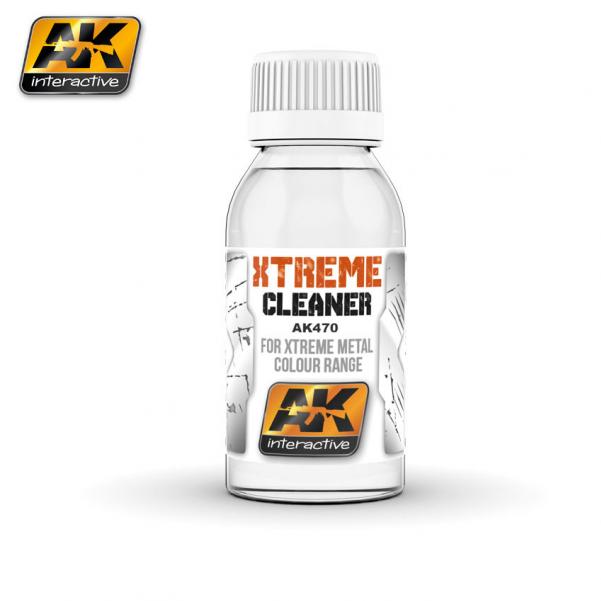 AK-Interactive: (Metalics) XTREME CLEANER for Xtreme Metal Colour Range