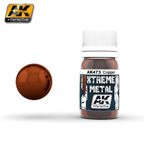 AK-Interactive: (Metalics) XTREME METAL COPPER 30ml