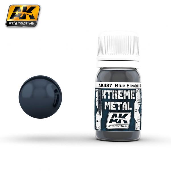 AK-Interactive: (Metalics) XTREME METAL METALIC BLUE 30ml