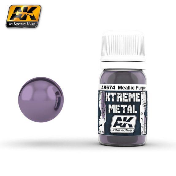 AK-Interactive: (Metalics) Xtreme Metal Metallic Purple (30ml)