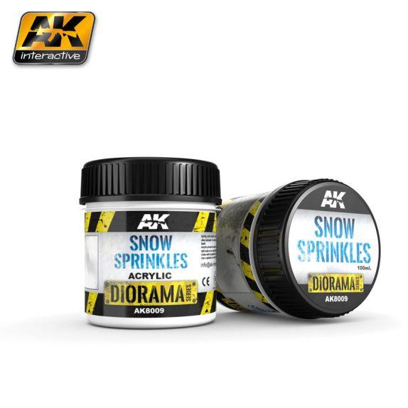 AK-Interactive: (Texture) SNOW SPRINKLES - 100ml (Acrylic)