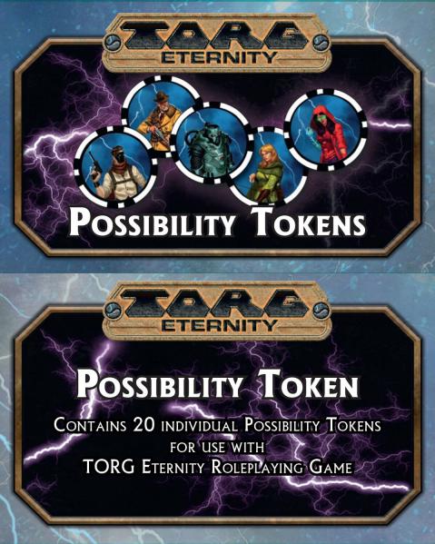 Torg Eternity RPG: Possibility Tokens
