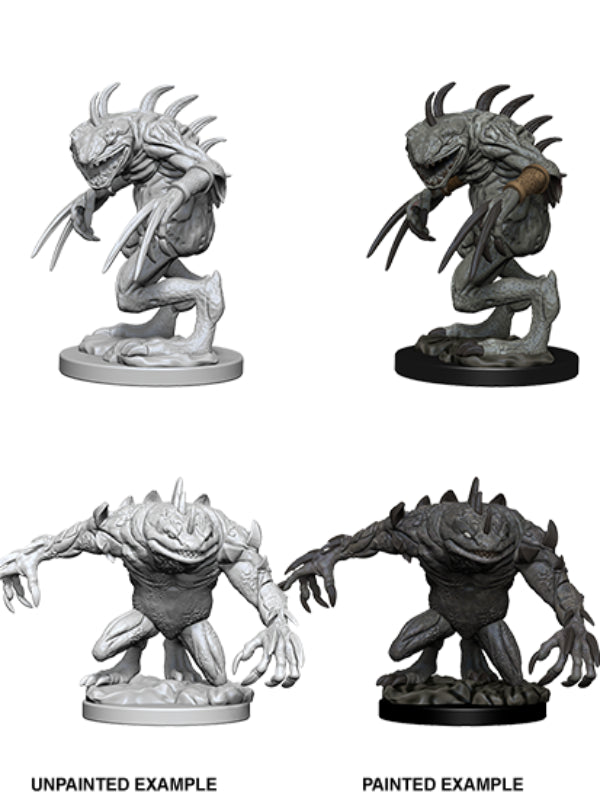 D&D Nolzurs Marvelous Unpainted Minis: Grey Slaad & Death Slaad