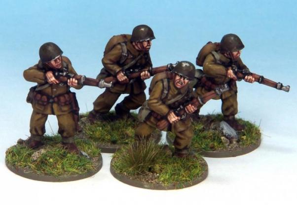 Crusader Miniatures: Polish Riflemen (4)