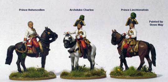 28mm Napoleonic: (Austrian) Early Mounted High Command (3)