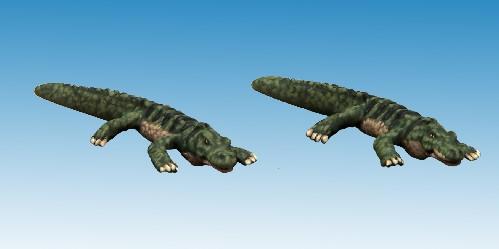 28mm Modern: North Star Africa - Dwarf Crocodiles (2)