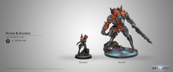 Infinity (#681) Combined Army: Avatar (2)