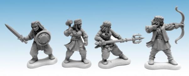 Frostgrave: Ghost Archipelago Female Crew (4)