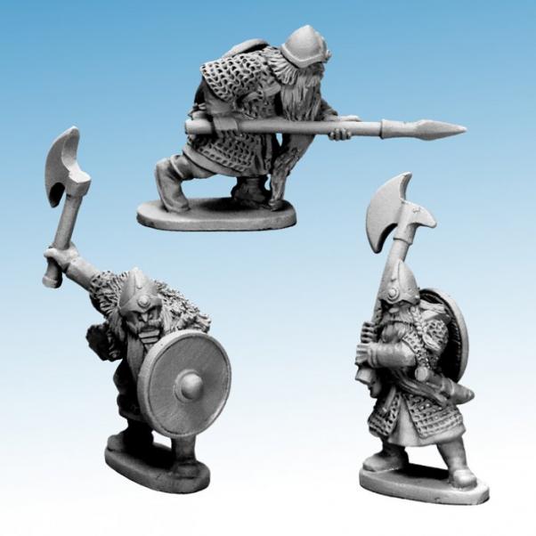 28mm Fantasy: (Oathmark) Dwarf Champion Characters (3)
