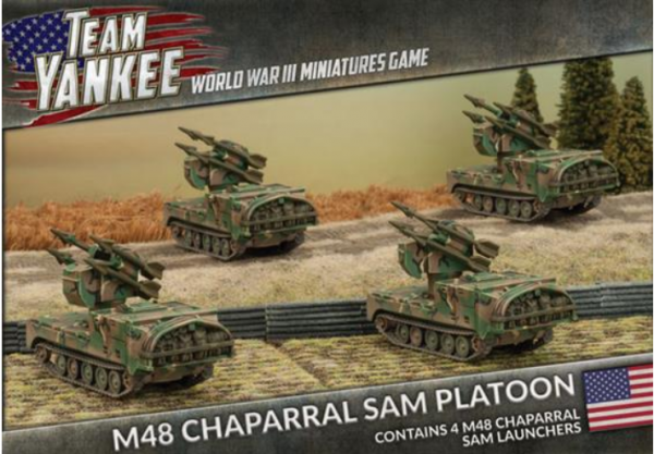Team Yankee: (USA) M48 Chaparral Battery (4)