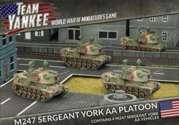 Team Yankee: (USA) M247 Sergeant York AA Platoon (x 4)