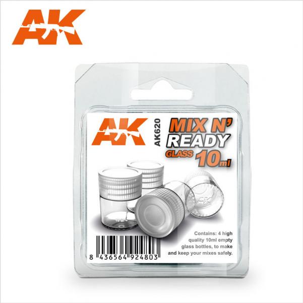 AK-Interactive: (Accessory) Mix N’  Ready Glass 10ml