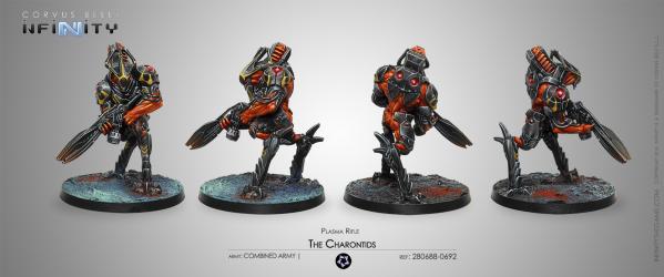Infinity (#692) Combined Army: The Charontids (Plasma Rifle) (1)