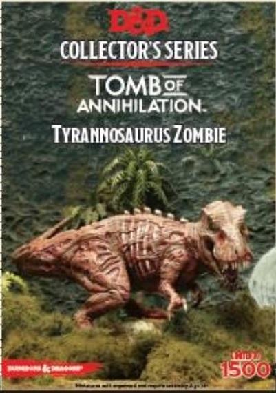D&D Collector's Series: (Tomb of Annihilation) Tyrannosaurus Zombie (Limited)