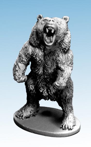 Frostgrave: (Beastiary) Bear Rearing to Attack