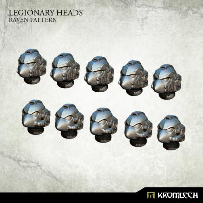 Conversion Bitz: Legionary Heads - Raven Pattern (10)
