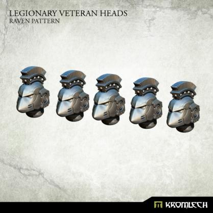 Conversion Bitz: Legionary Veteran Heads - Raven Pattern (5)