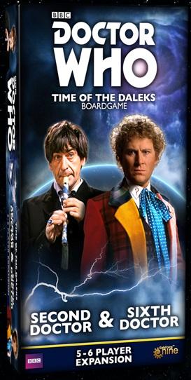 Doctor Who: Time of the Daleks Expansion - Second Doctor & Sixth Doctor