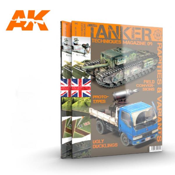 AK-Interactive: TANKER MAGAZINE 09 - Rarities & Variants