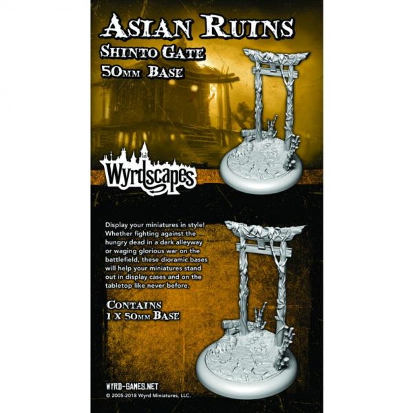 Wyrdscapes: Asian Ruins 50MM I Base (Shinto Gate)