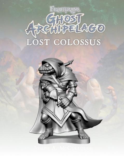 Frostgrave: Ghost Archipelago Snake-man Heritor I