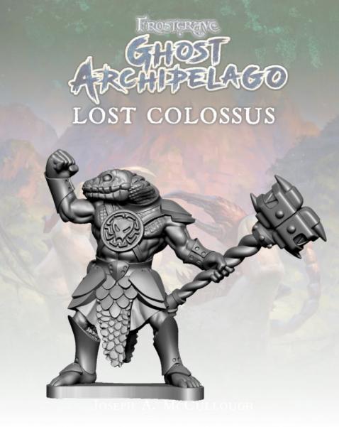 Frostgrave: Ghost Archipelago Snake-man Heritor II