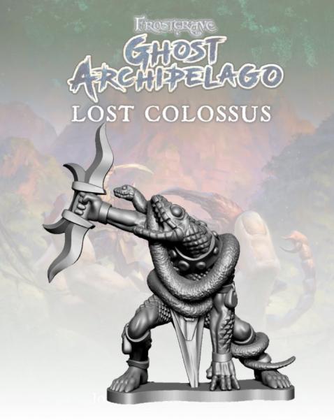 Frostgrave: Ghost Archipelago Snake-man Warden II