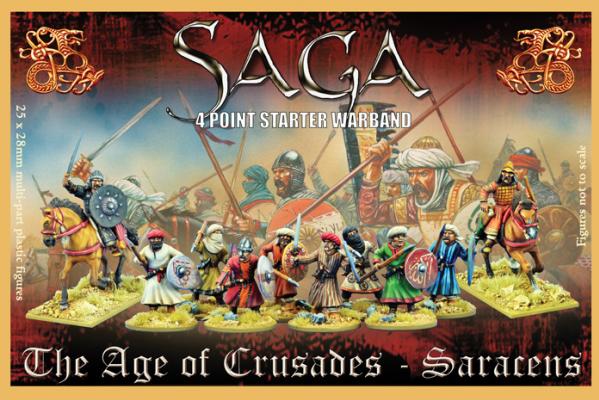SAGA: Plastic Saracen Starter Warband (4 points)
